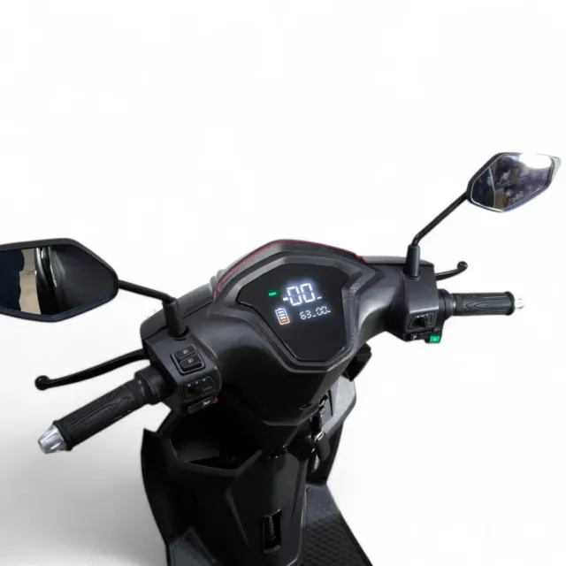 Електрически скутер MaxMotors Power G 3000W - Black/Red - Image 10