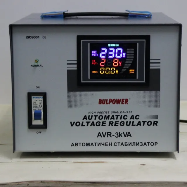 Автоматичен стабилизатор за ток и напрежение 3 kVA BULPOWER