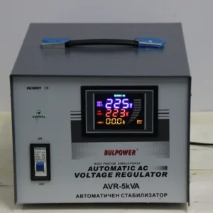 Автоматичен стабилизатор за ток и напрежение 5 kVA BULPOWER