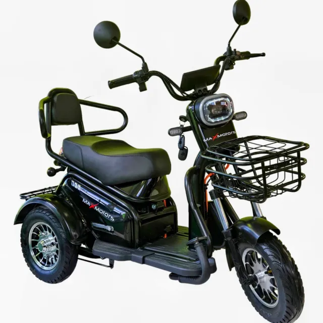 Двуместна Електрическа Триколка MaxMotors Pudding 1800W
