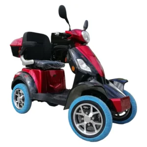 Електрическа четириколка | 1500W FM4, Червена - viki-max