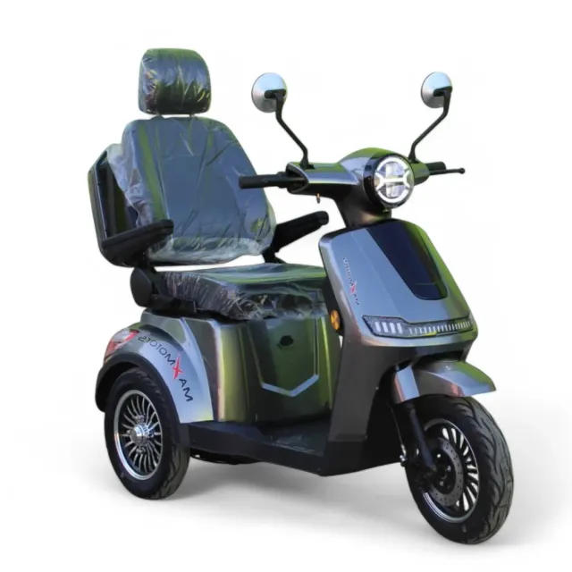Електрическа триколка MaxMotors FM2 PRO 1800W – сива перла