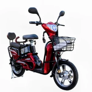Електрически скутер | с педали, 500W, двойна седалка - vikimax