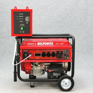 Генератор за ток 10 kW Bulpower монофазен с ел. старт и АТС букса
