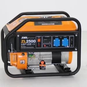 Генератор за ток 2.5kW Ziel ZL2500E бензинов монофазен ръчен