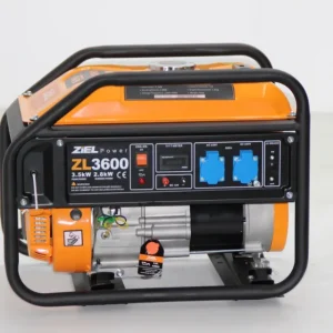 Генератор за ток 3.5kW Ziel ZL3600 бензинов монофазен ръчен