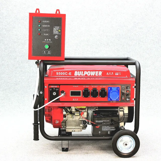 Генератор за ток 8.5 kW Bulpower монофазен с ел. старт и АТС букса
