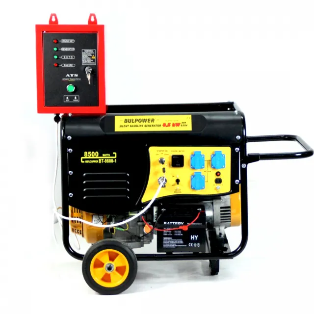 Генератор за ток 8.5 KW с ел.старт BP PRO - монофазен бензин - опция газ