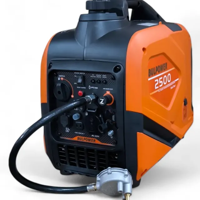 Генератор за ток на газ Bulpower 2,4 kW модел 2500I монофазен