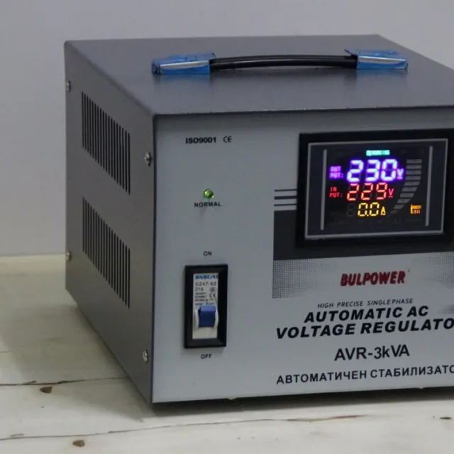 Автоматичен стабилизатор за ток и напрежение 3 kVA BULPOWER - Image 2