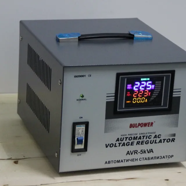Автоматичен стабилизатор за ток и напрежение 5 kVA BULPOWER - Image 2