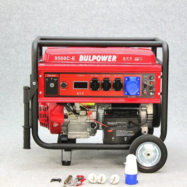 Генератор за ток 8.5 kW Bulpower монофазен с ел. старт и АТС букса - Image 2
