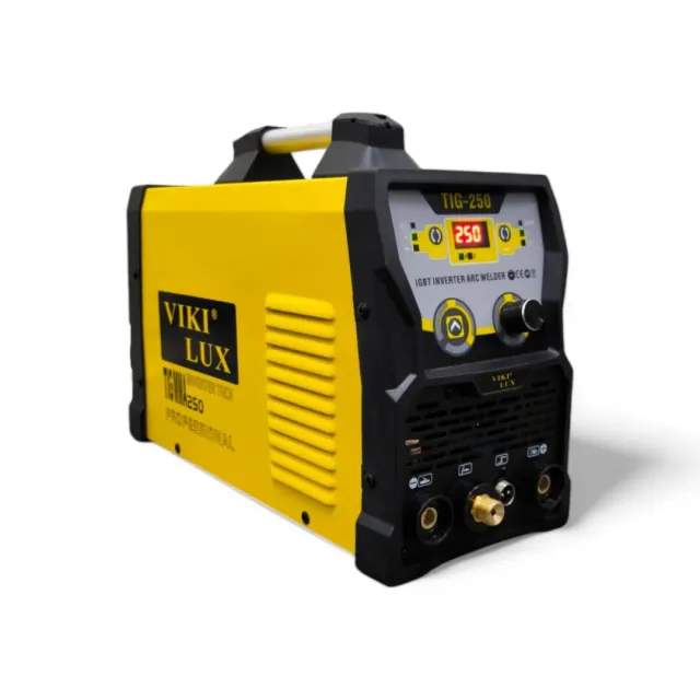 Електрожен инверторен VikiLux TIG/MMA 250A с аргон Yellow - Image 3