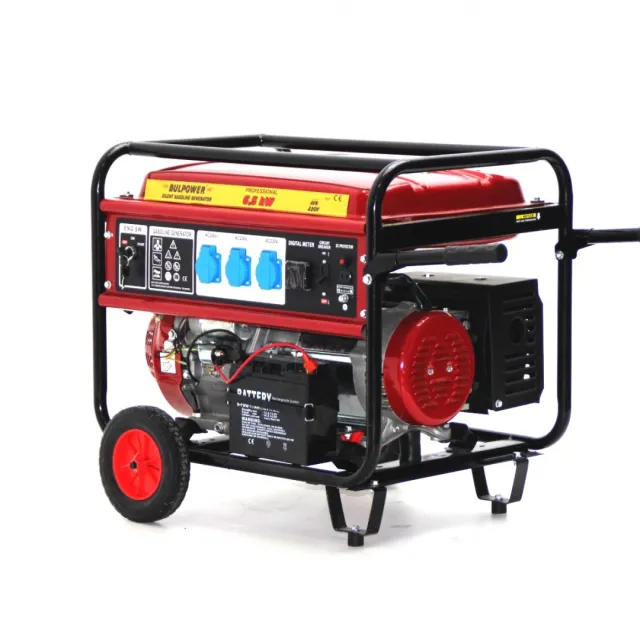 Генератор за ток 6.5 KW с ел.старт BR PRO с автоматика монофазен бензин - газ - Image 3