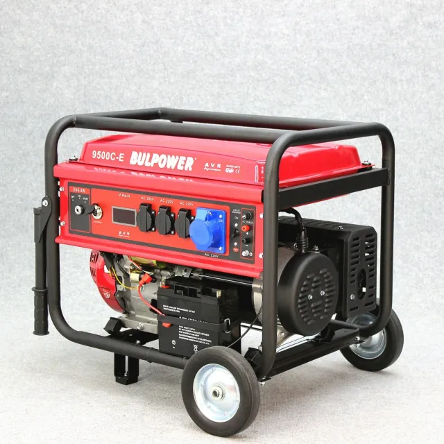 Генератор за ток 8.5 kW Bulpower монофазен с ел. старт и АТС букса - Image 3