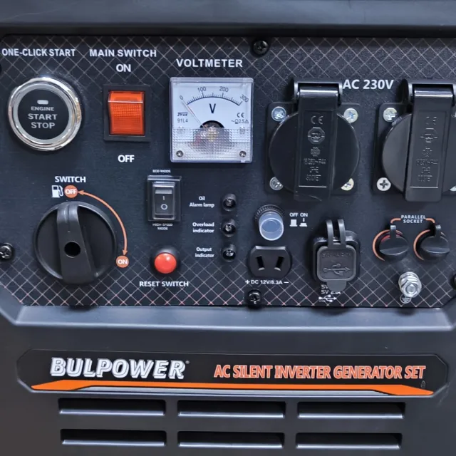 Генератор за ток Bulpower 4.0 kW 5500iE монофазен инверторен - Image 3