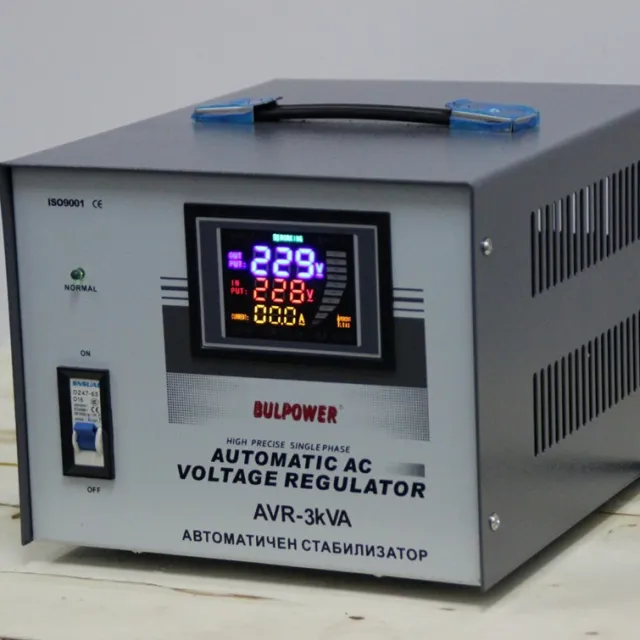 Автоматичен стабилизатор за ток и напрежение 3 kVA BULPOWER - Image 4