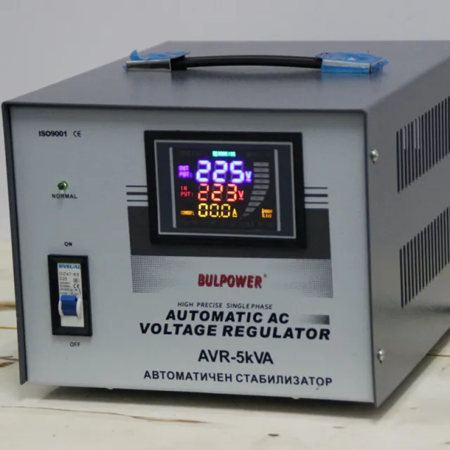 Автоматичен стабилизатор за ток и напрежение 5 kVA BULPOWER - Image 4
