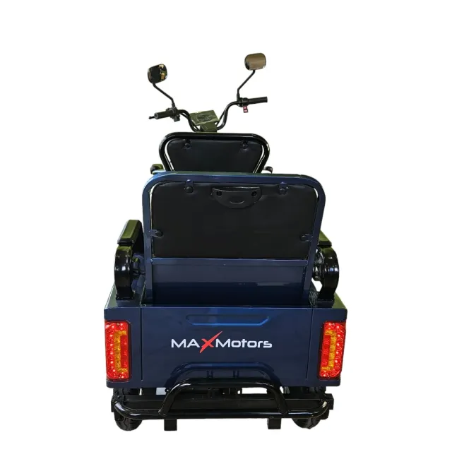 Двуместна електрическа триколка карго MAXMOTORS 1500W 20 AH - Image 4