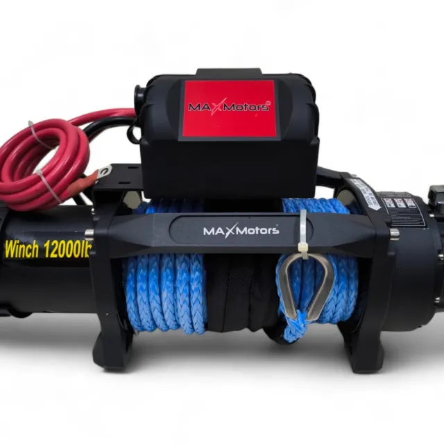 Електрическа лебедка Maxmotors XT Synthetic 12000 LB - 5444 KG - Image 4