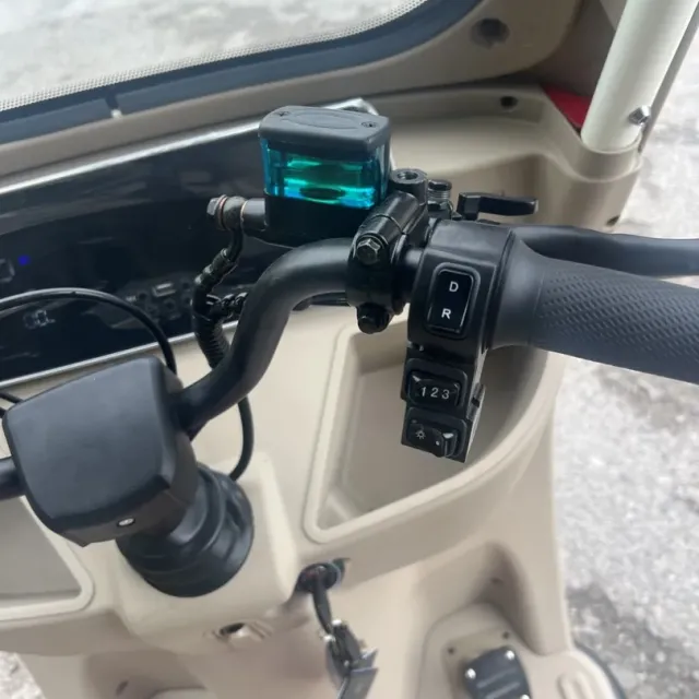 Електрическа триместна триколка MaxMotors Golf Blue 2025г - Image 4