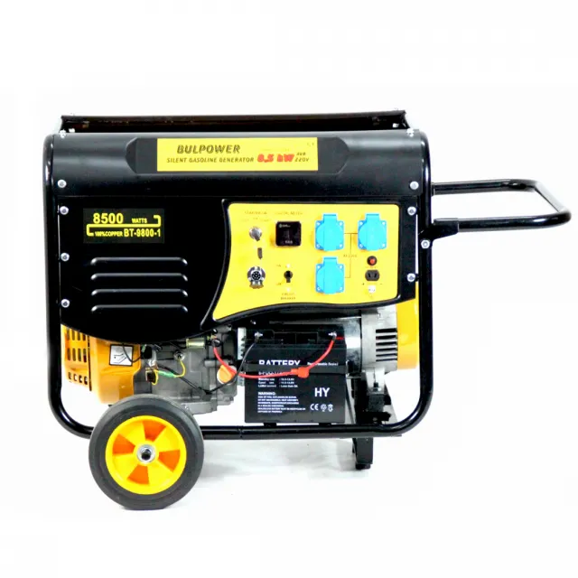 Генератор за ток 8.5 KW с ел.старт BP PRO - монофазен бензин - опция газ - Image 4