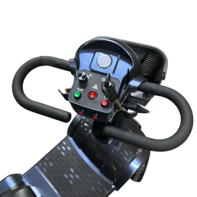 Инвалидна електрическа четириколка MaxMotors BL3 500W Черна/синя - Image 5