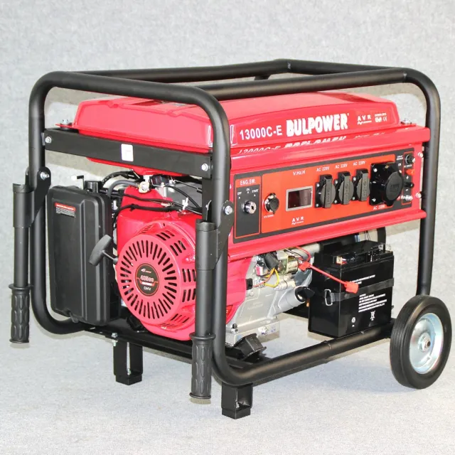 Генератор за ток 10 kW Bulpower монофазен с ел. старт и АТС букса - Image 6