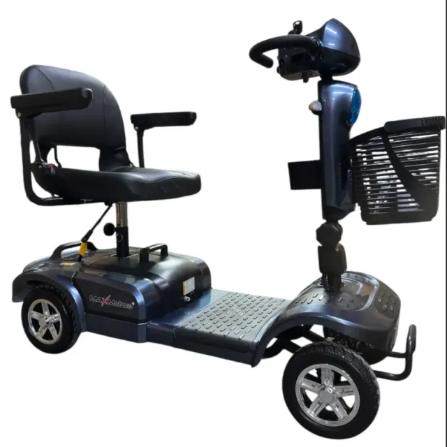 Инвалидна електрическа четириколка MaxMotors BL3 500W Черна/синя - Image 6