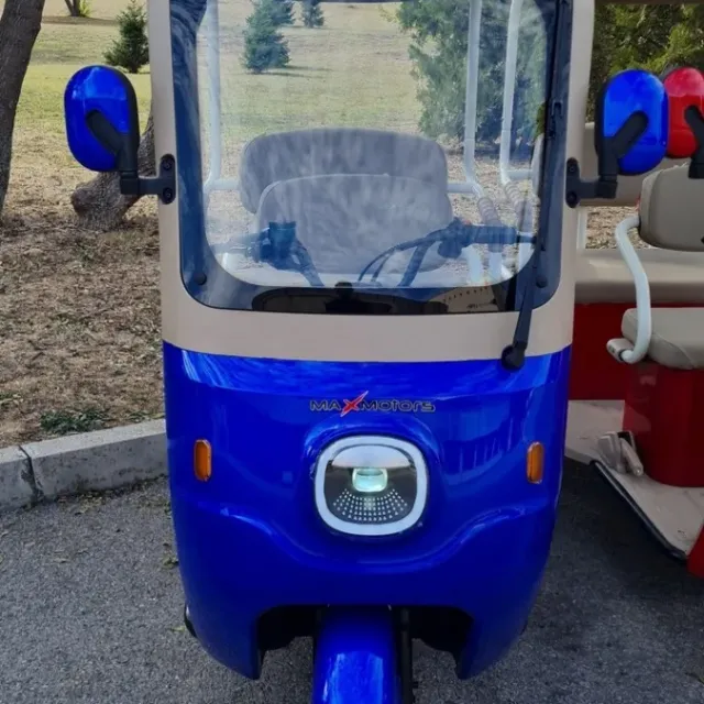 Електрическа триместна триколка MaxMotors Golf Blue 2025г - Image 7