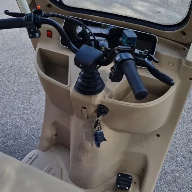 Електрическа триместна триколка MaxMotors Golf Blue 2025г - Image 8