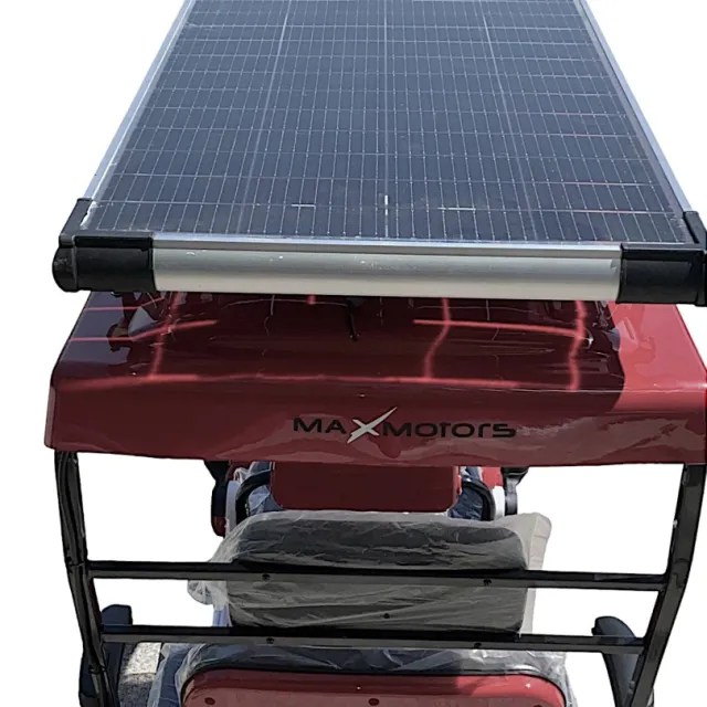 Електрическа четириколка CARGO LUX SOLAR PLUS Brown 1500W/60V/20Ah соларен панел - Image 9