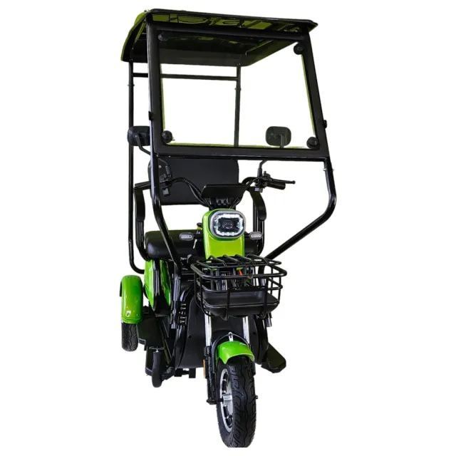 Електрическа триместна триколка с покрив MaxMotors X1 2000W - Image 9