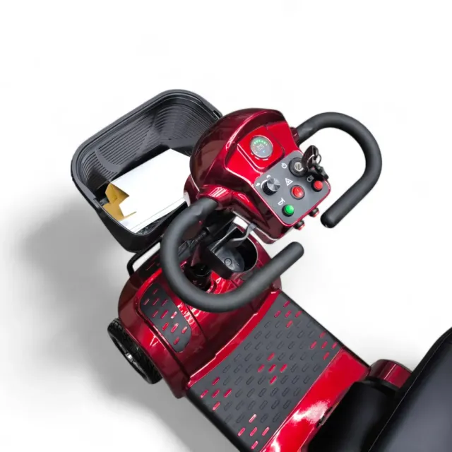 Инвалидна електрическа четириколка MaxMotors BL3 500W, Бордо - Image 9