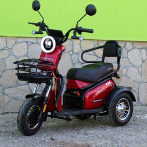Електрическа триколка | Pudding 1800W RED - viki max