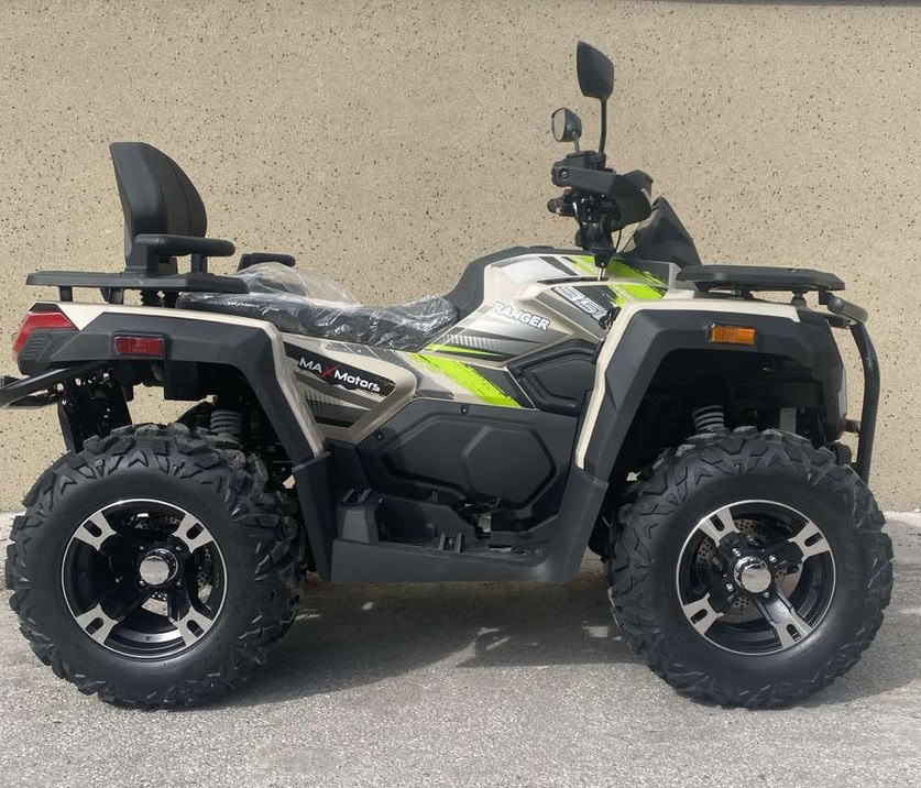 Бензиново АТВ MaxMotors RANGER 350cc Gray, с Документи за регистрация - Image 3